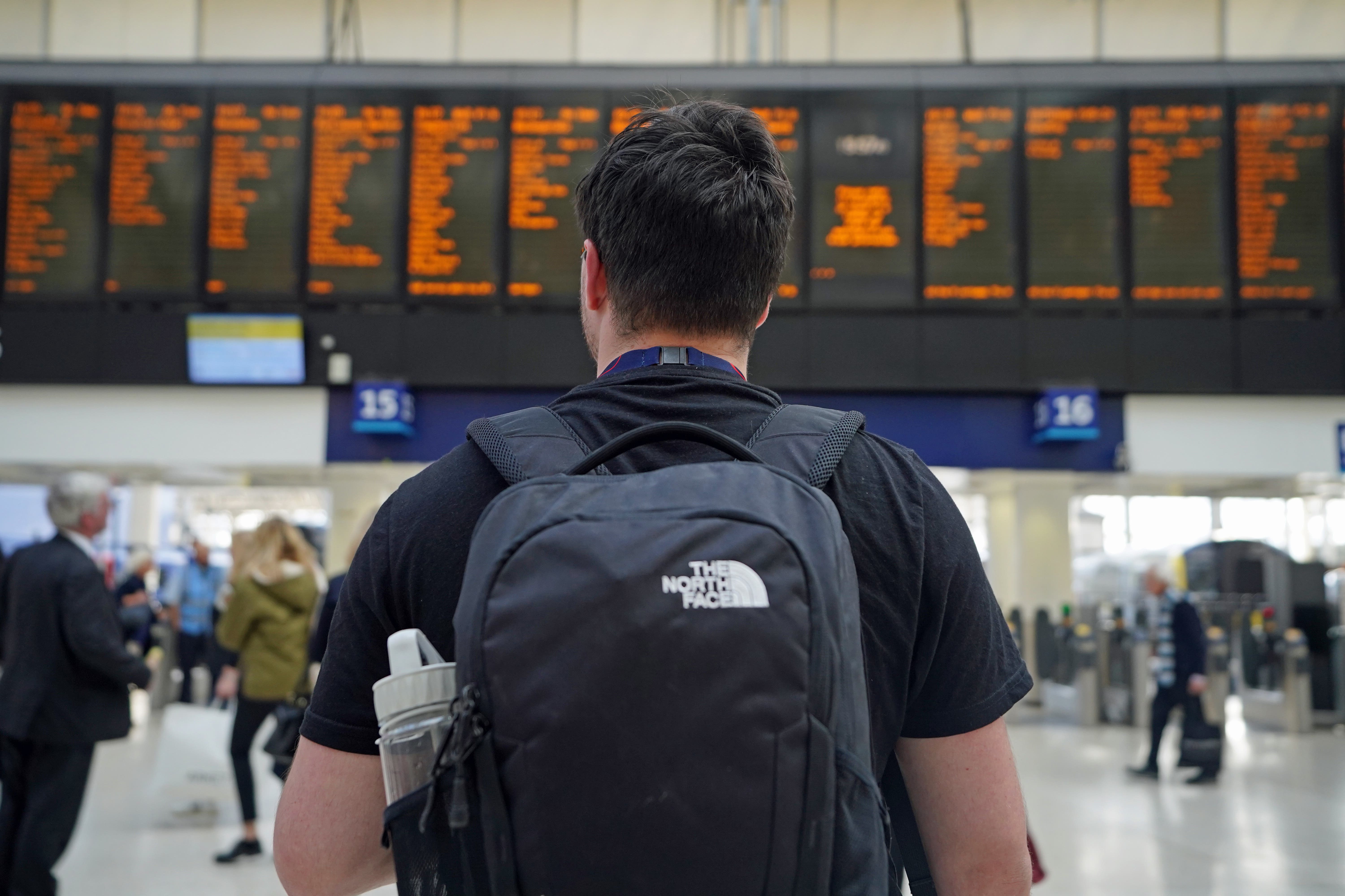 Britain’s rail network will be decimated on Saturday due to the biggest rail strike of the year (James Manning/PA)