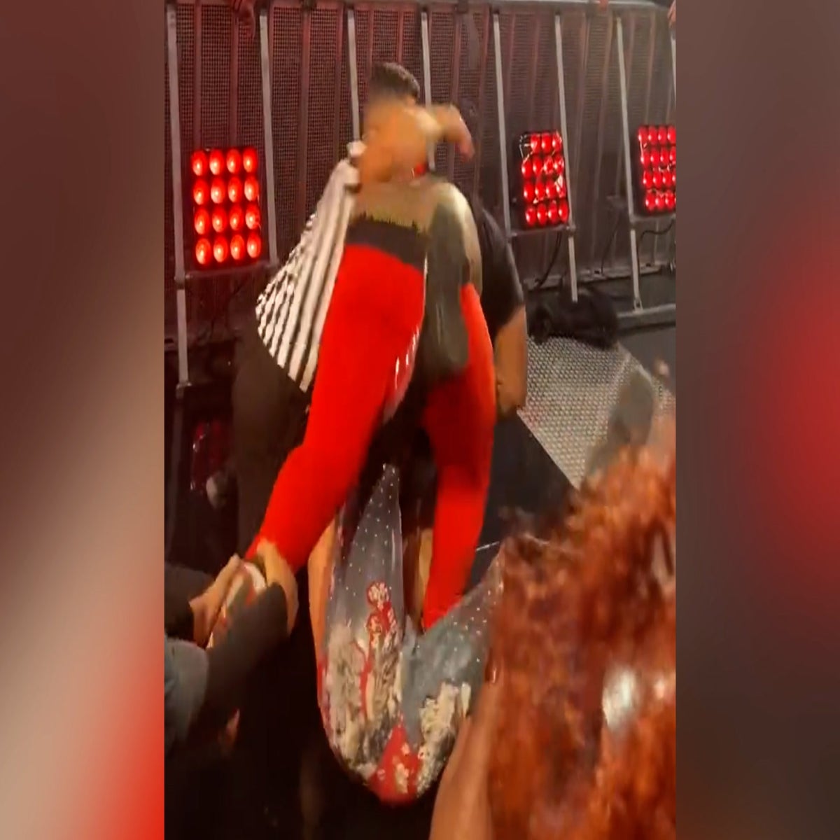 Seth Rollins shockingly attacked by WWE fan during Monday Night RAW | Sport  | Independent TV