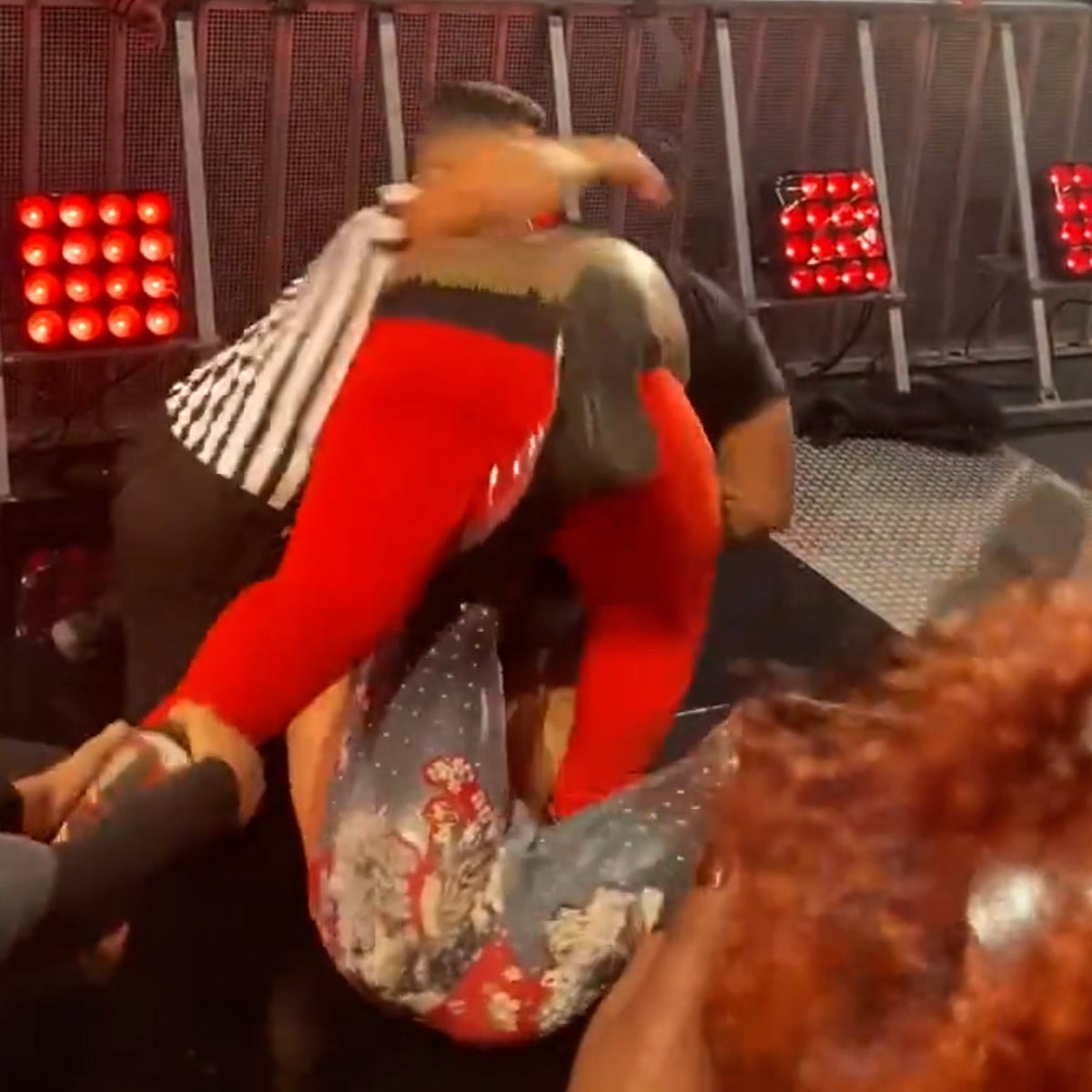 Seth Rollins shockingly attacked by WWE fan during Monday Night RAW | Sport | Independent TV