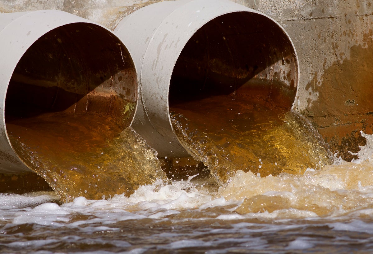 У виборчому окрузі міністра охорони навколишнього середовища стічні води скидаються в річки 11 годин на добу