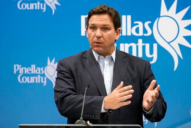 <p>Florida governor Ron DeSantis was left on his own to coordinate a response he clearly wasn’t equipped for, and now he’s taking the flak </p>