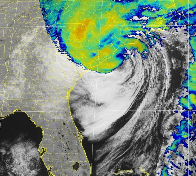 El huracán Ian tocó tierra por tercera vez esta semana en Carolina del Sur