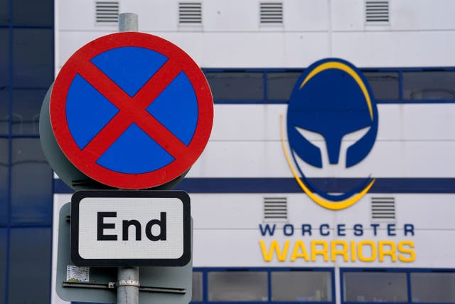 Worcester are currently suspended from all competitions (David Davies/PA).