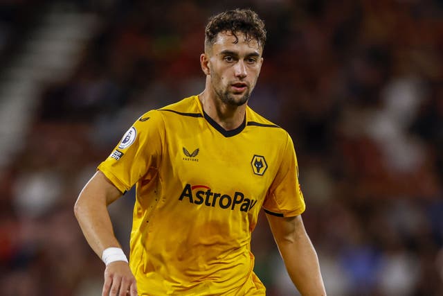 Max Kilman can benefit from training with Diego Costa, according to Wolves manager Bruno Lage (Steven Paston/PA)