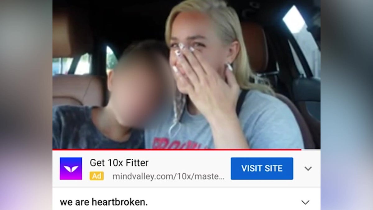 Blonde Teen Bbc - YouTuber accidentally uploads video forcing her crying son to pose for  thumbnail | News | Independent TV