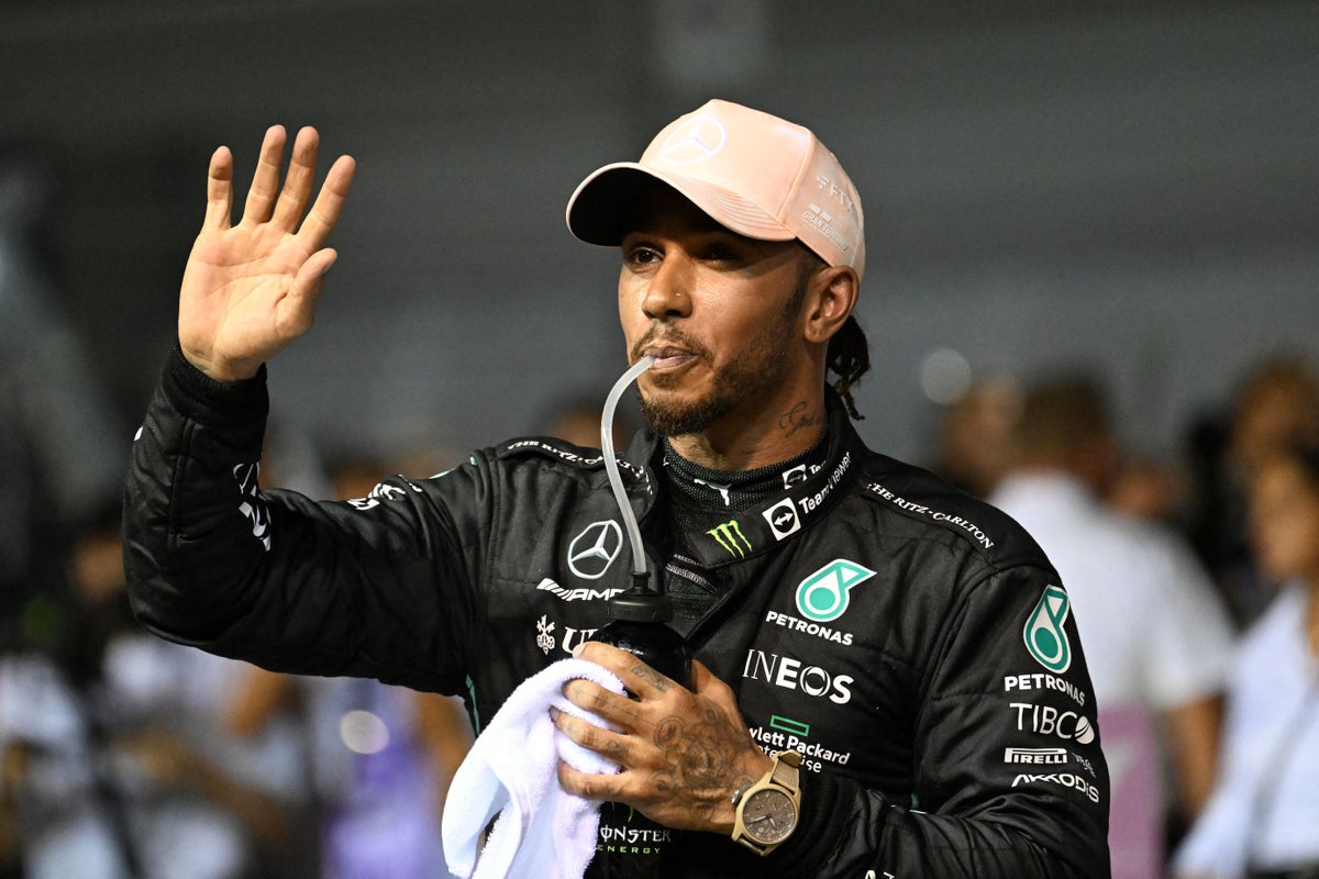 F1 LIVE: Lewis Hamilton starts third in Singapore GP with Charles Leclerc on pole
