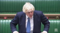 Boris Johnson says ‘nobody defends booing’ of England players taking the knee