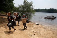 In Brazilian Amazon, a 1,000-mile voyage so people can vote
