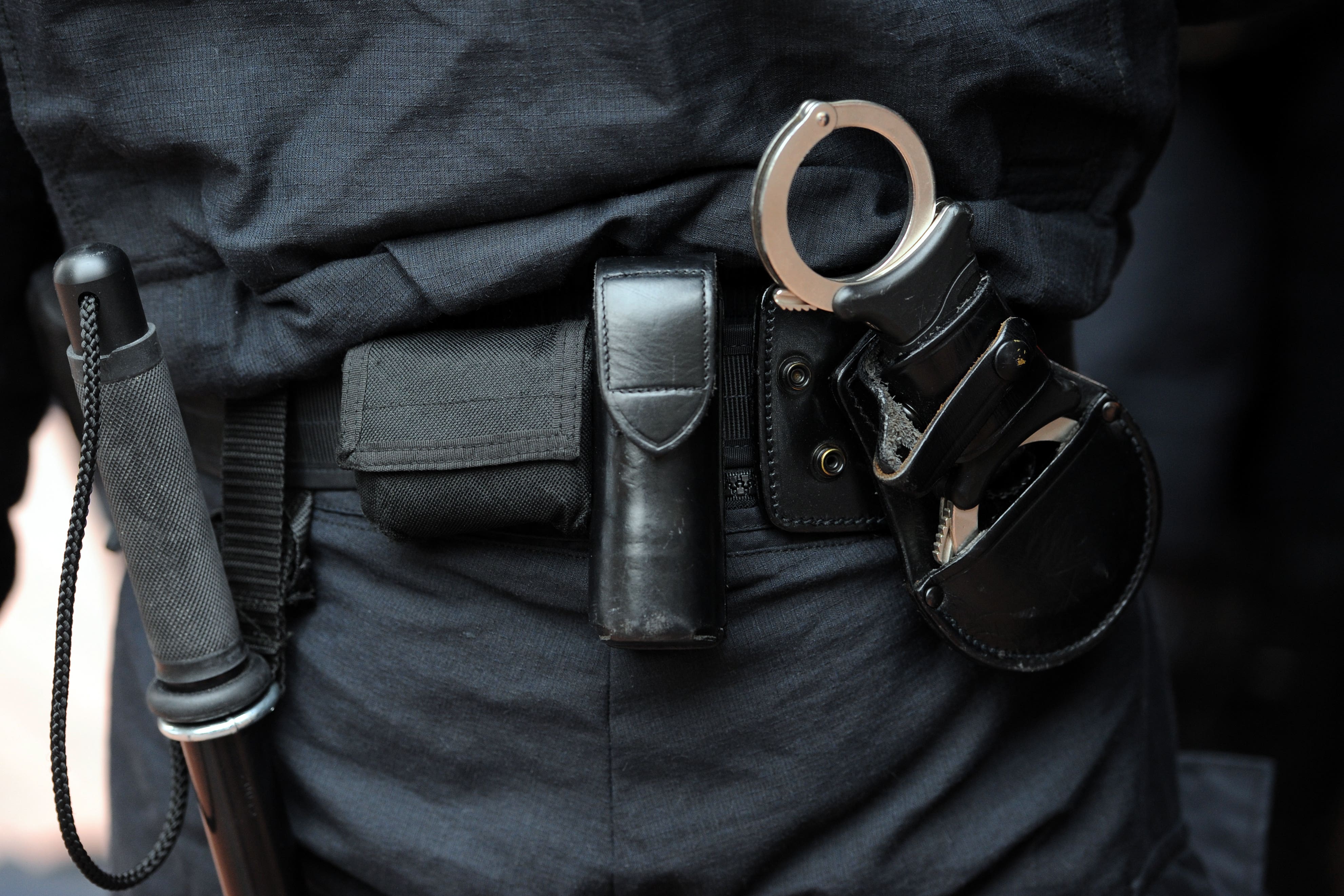 Metropolitan Police equipment (Anthony Devlin/PA)