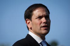 GOP Sen Marco Rubio confronted over past opposition to hurricane relief despite asking for new funds