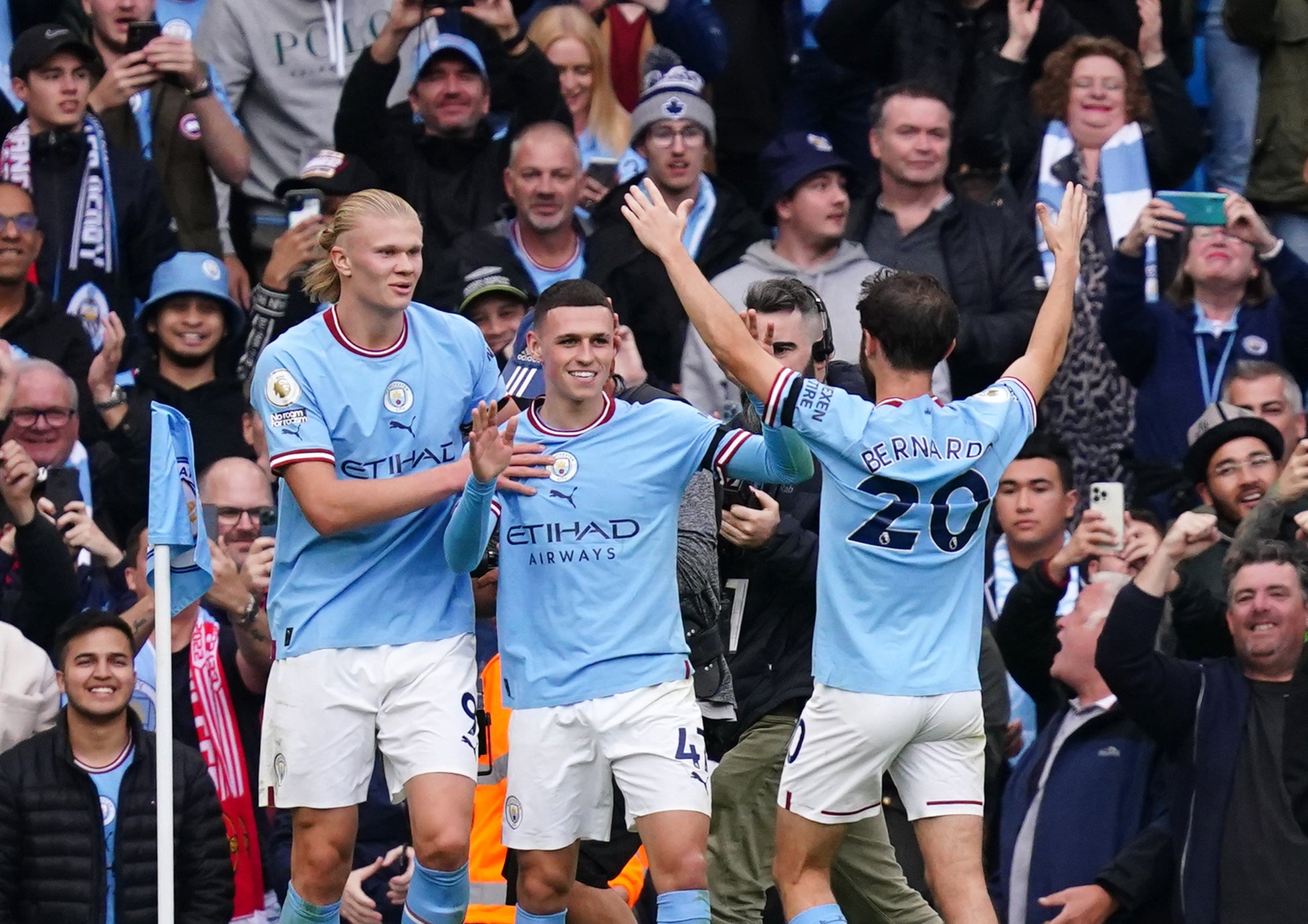 Man City vs Man Utd LIVE Result, final score and reaction as Erling Haaland scores another hat-trick The Independent