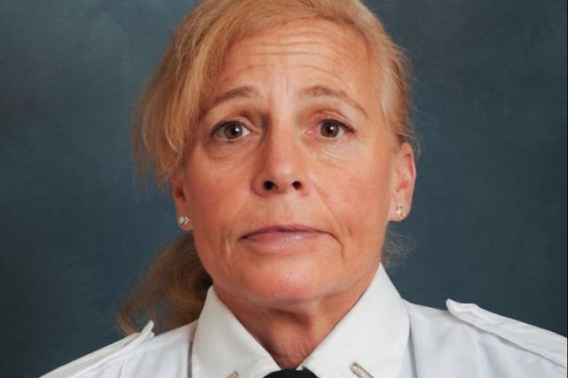 <p>Lt Alison Russo-Elling, an EMS with the FDNY. Ms Russo-Elling was a first responder to the World Trade Centre on 9/11 </p>