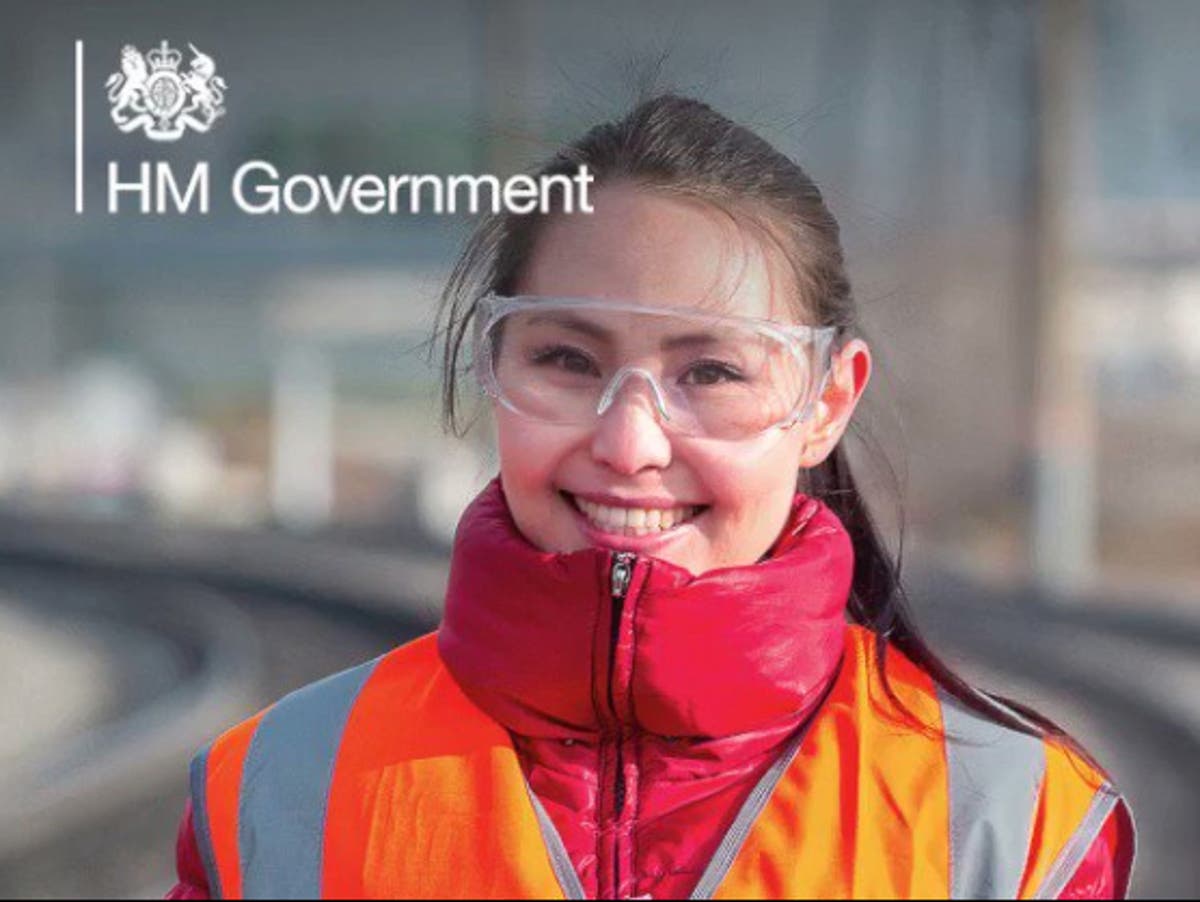 Government uses Huawei railway image to promote UK skills courses