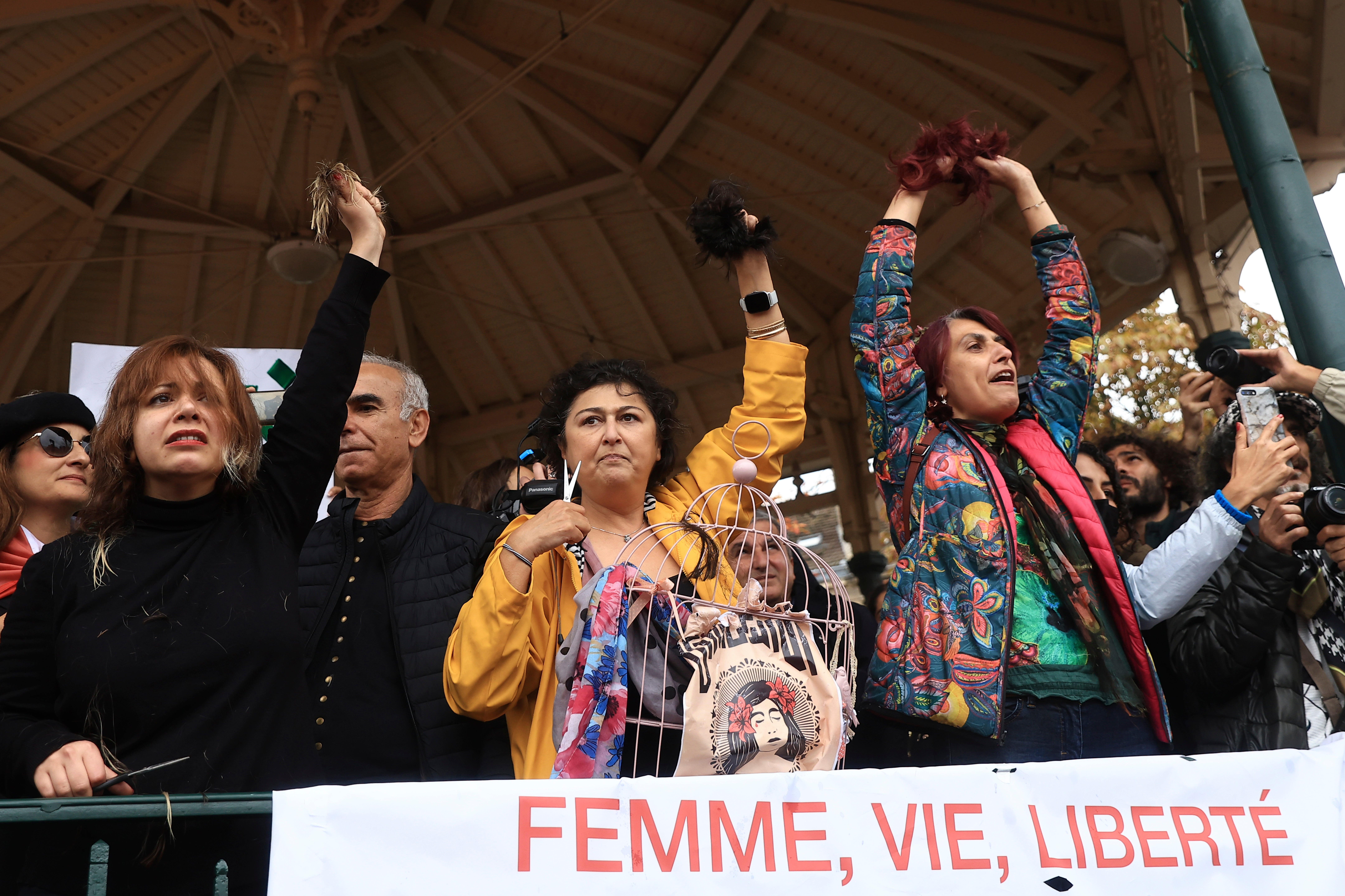 France Iran Protests