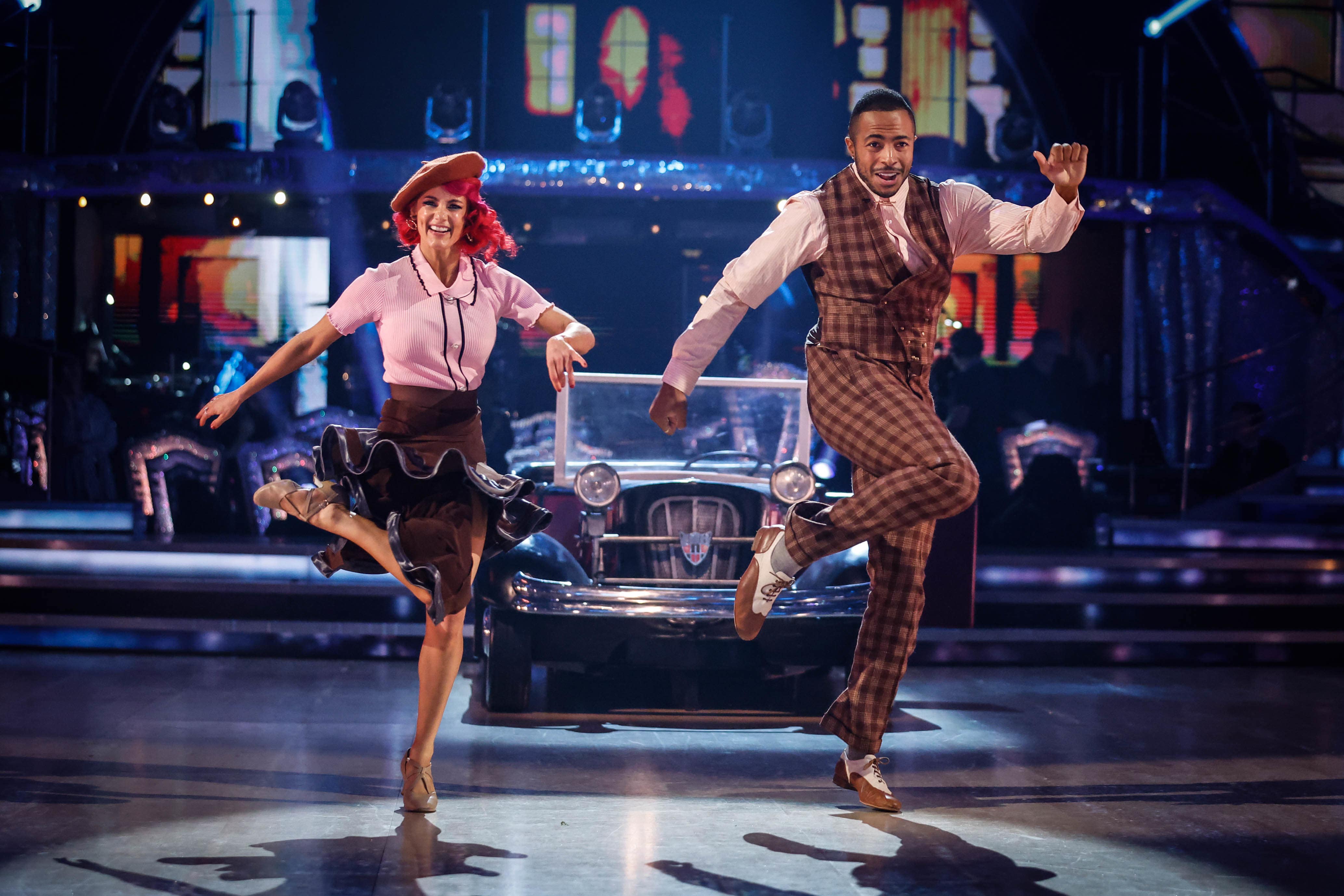 Strictly Come Dancing contestant Tyler West has completed the London Marathon amid training for the celebrity dance competition (Guy Levy/BBC/PA)