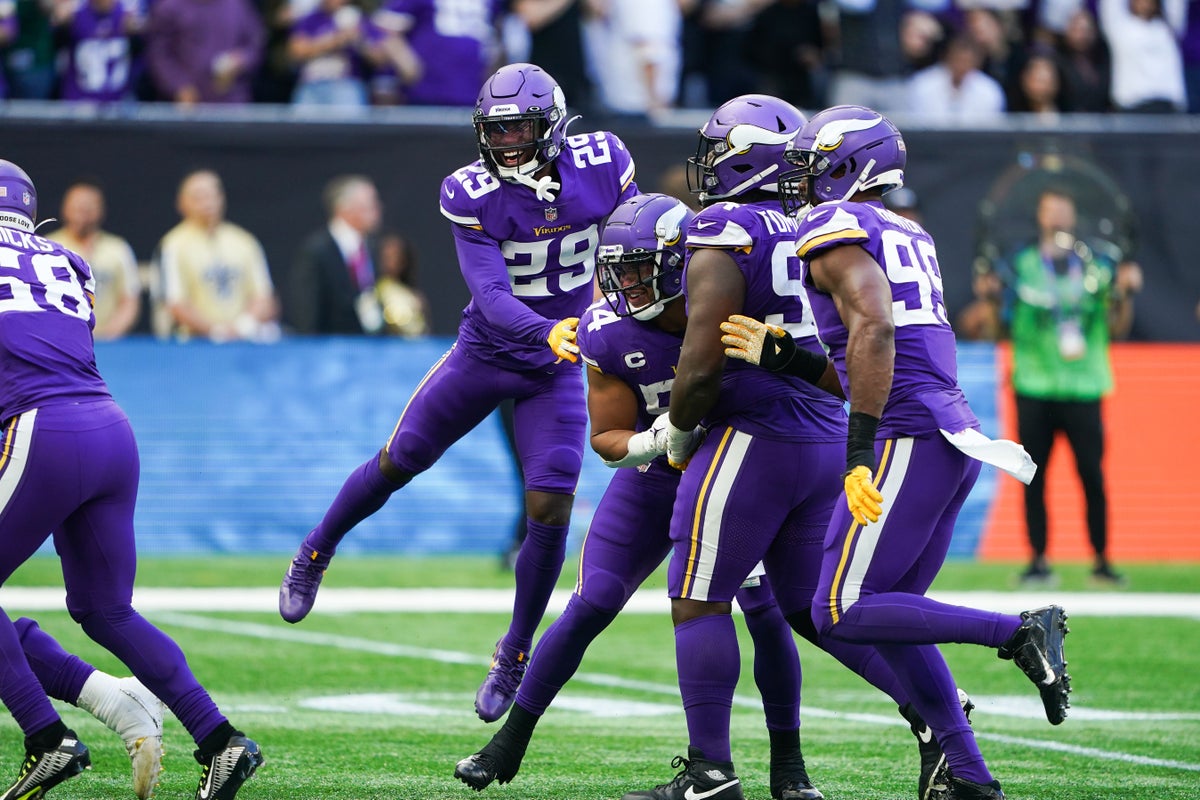 Minnesota Vikings edge thriller against New Orleans Saints in London NFL opener