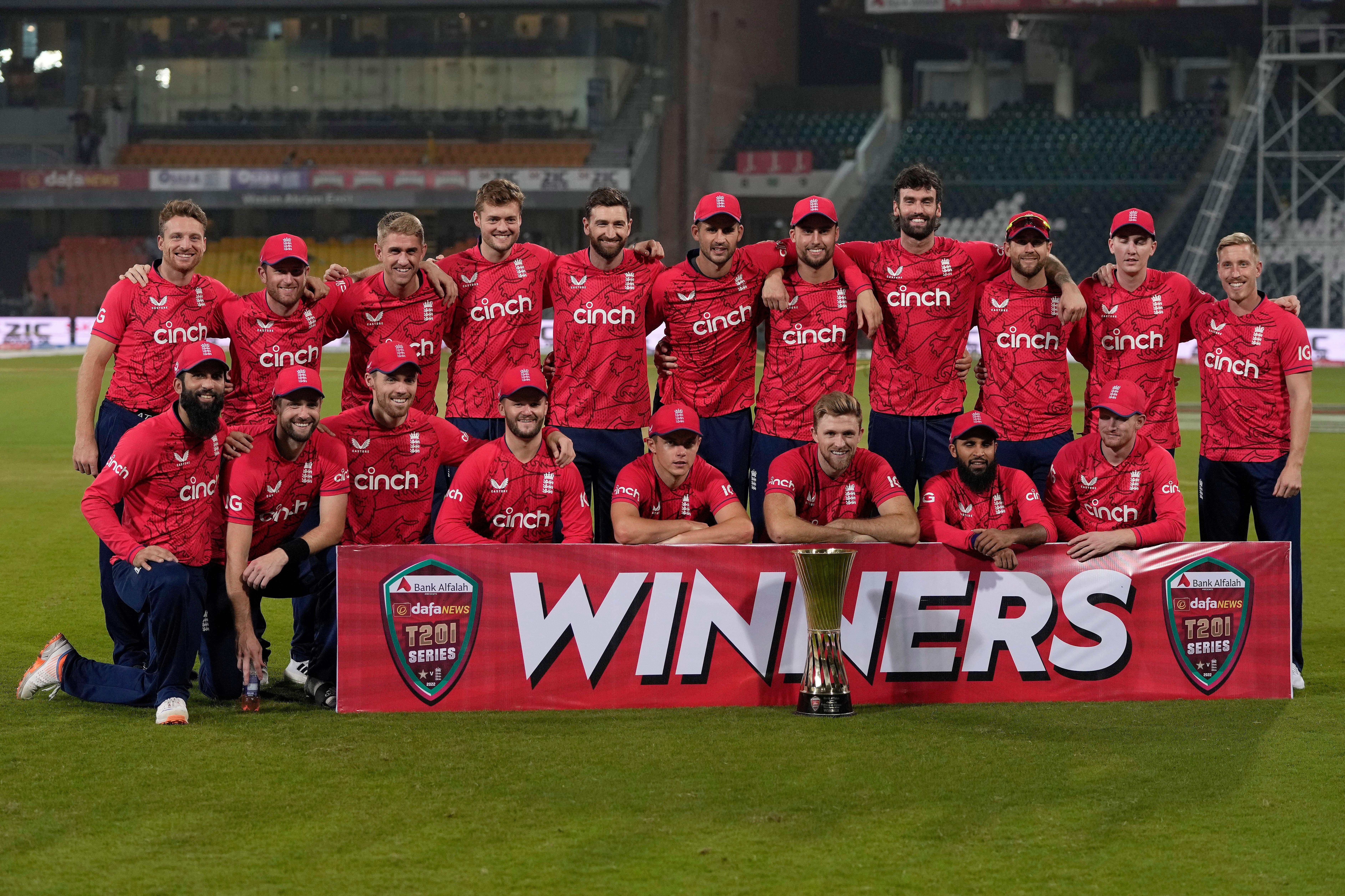 England won the series decider in Pakistan (K.M. Chaudary/AP)