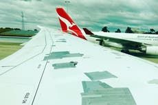 Experts explain viral photo of Australian plane with tape on wing