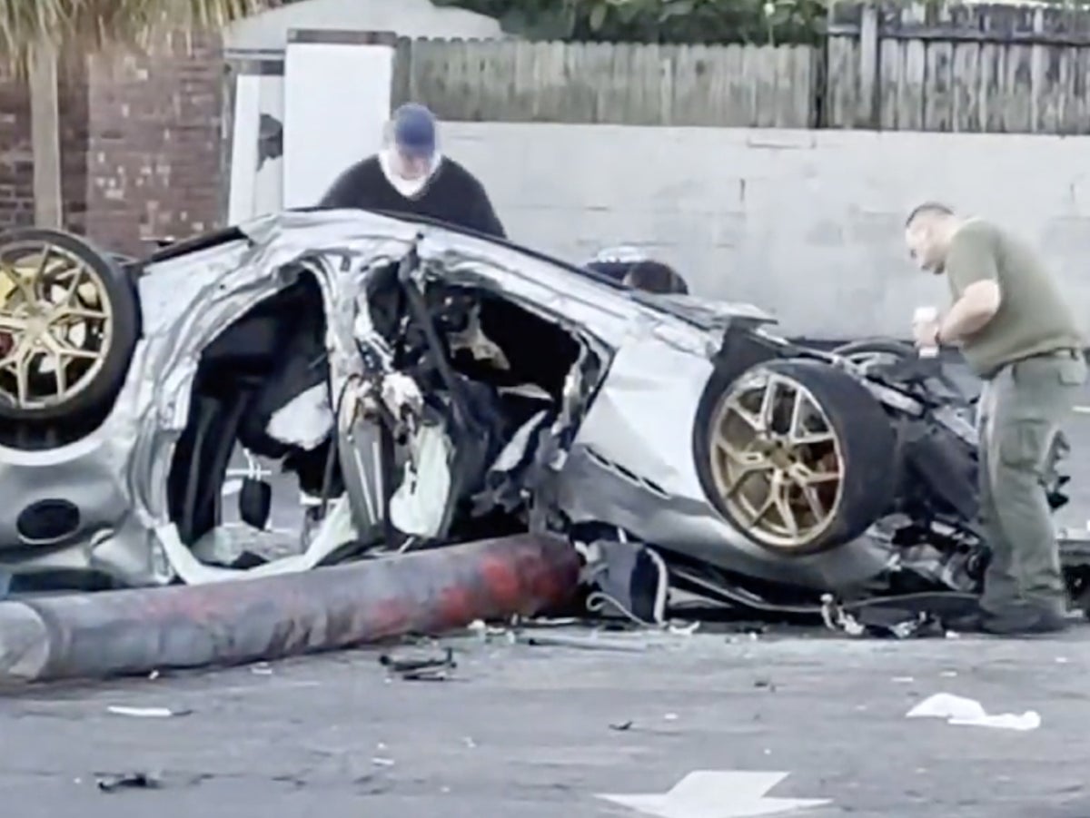 One teen killed and another critical after wrecking stolen Maserati in Florida
