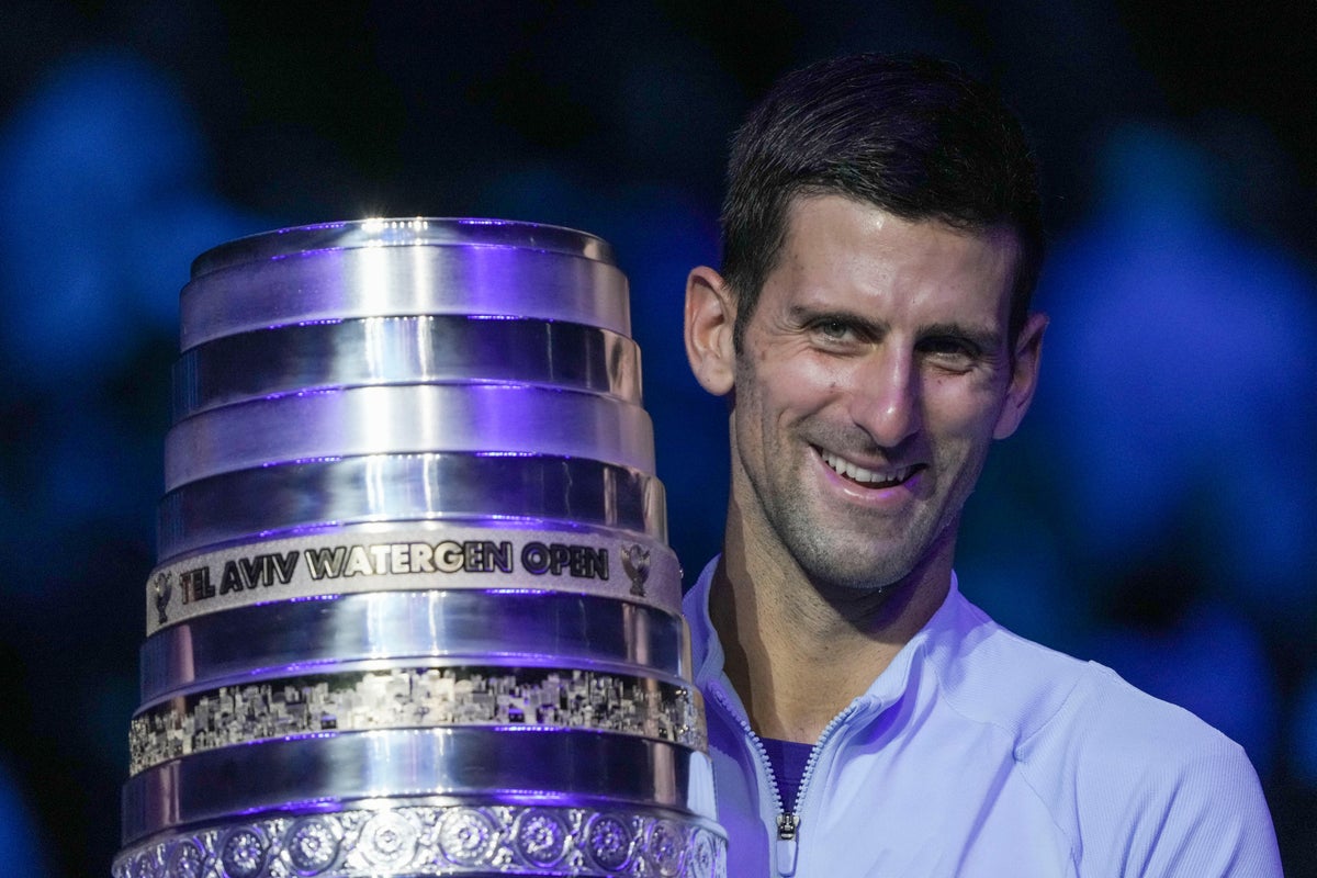 Novak Djokovic lifts Tel Aviv Watergen Open title with victory over Marin Cilic