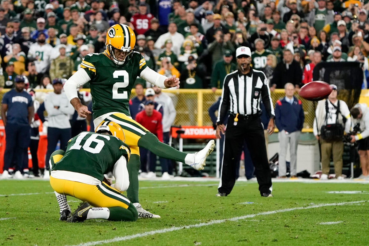 Green Bay Packers claim narrow win over the New England Patriots