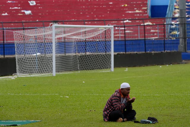 APTOPIX Indonesia Soccer Deaths