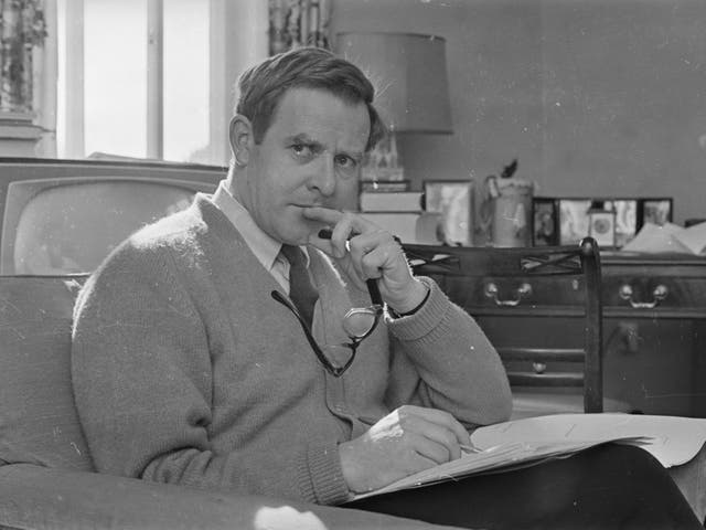 <p>English writer and spy novelist John Le Carre photographed in 1965</p>