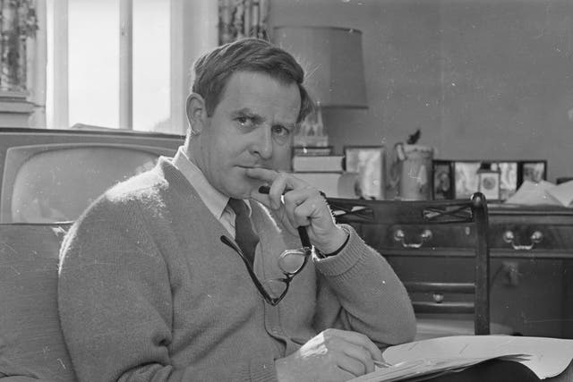 <p>English writer and spy novelist John Le Carre photographed in 1965</p>
