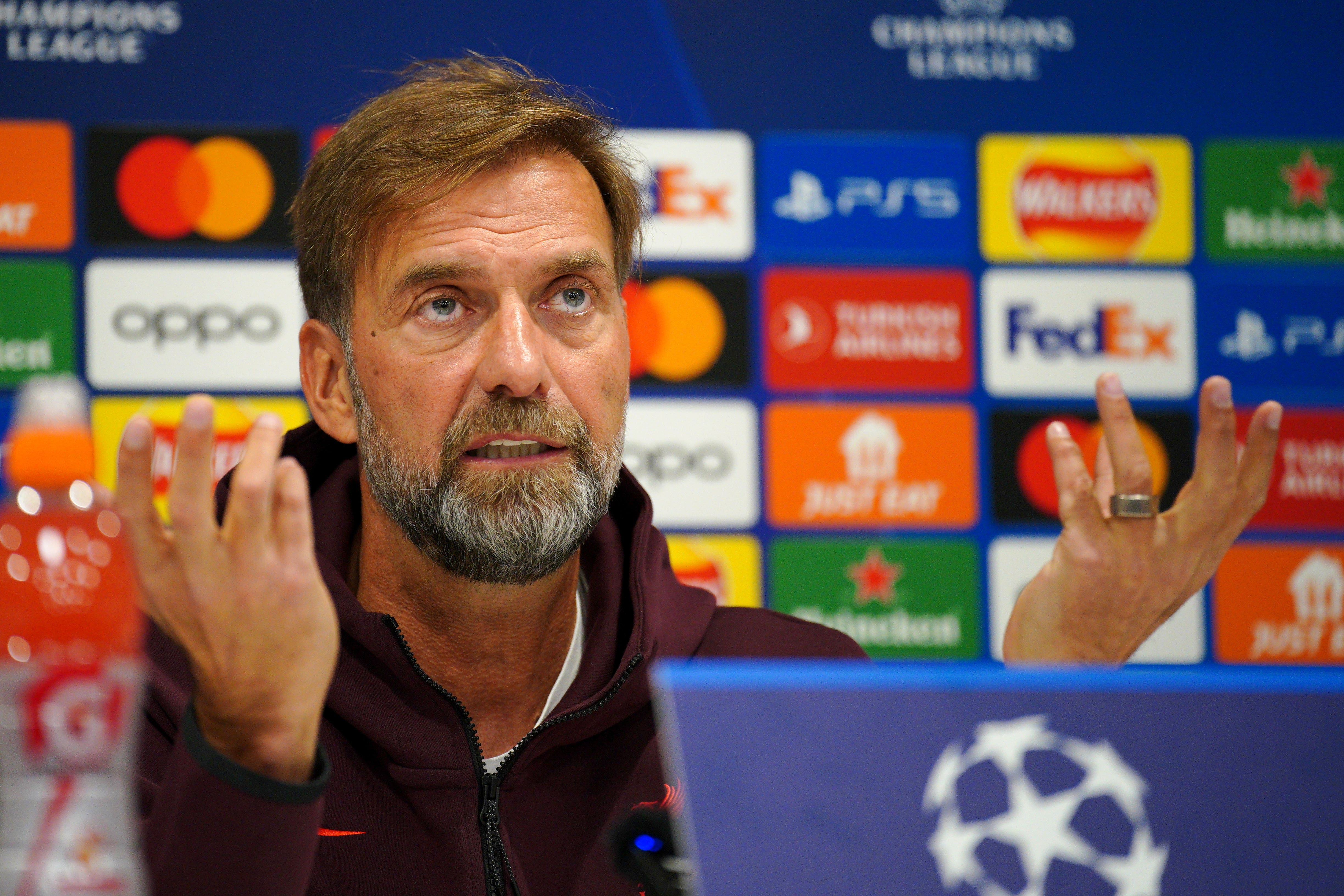 Liverpool manager Jurgen Klopp insists even the greatest players suffer confidence problems (Peter Byrne/PA)