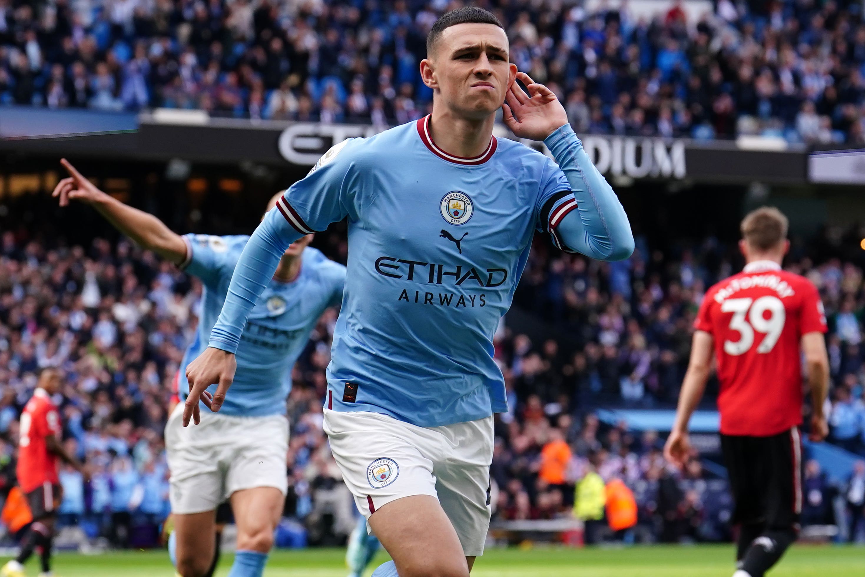 Man City hat-trick against Man United a 'dream come true' for Phil