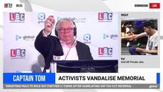 Activist claims 'no one gives a f***' about climate crisis during LBC interview