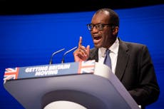 What Kwasi Kwarteng said to Tory conference – and what he really meant