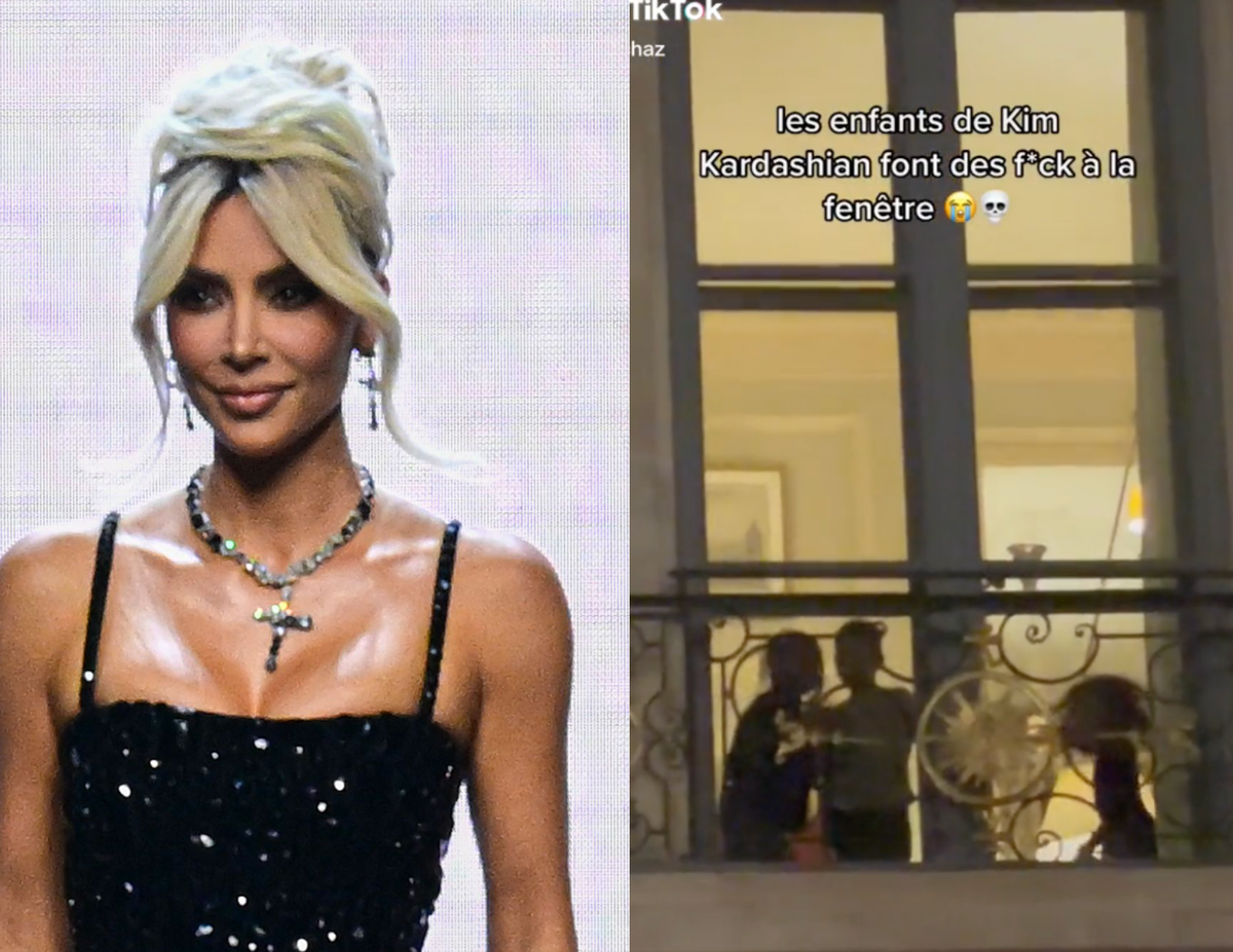 Kim Kardashian’s son Saint West sparks debate about privacy after he appears to flip off fan filming him Kim Kardashian’s son Saint West sparks debate about privacy after he appears to flip off fan filming him