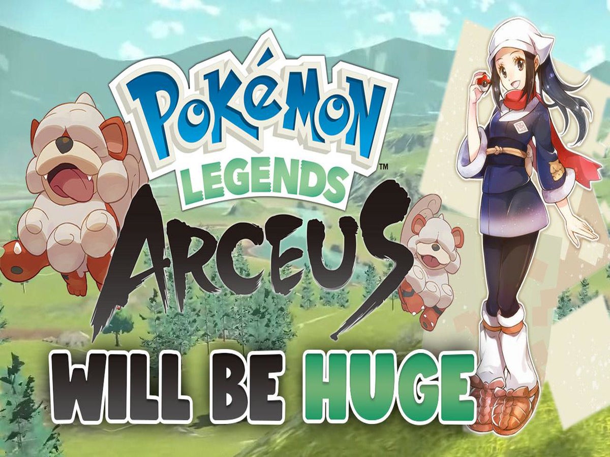 Pokémon Legends: Arceus Gameplay Trailer Highlights New Battle System