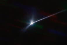 Huge 6,000-mile-long debris trail now follows asteroid slammed by Nasa Dart spacecraft