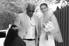 Vin Diesel gives Paul Walker’s daughter away at wedding