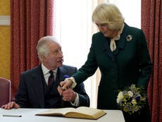 King Charles III makes jibe at viral pen mishaps while signing guest book