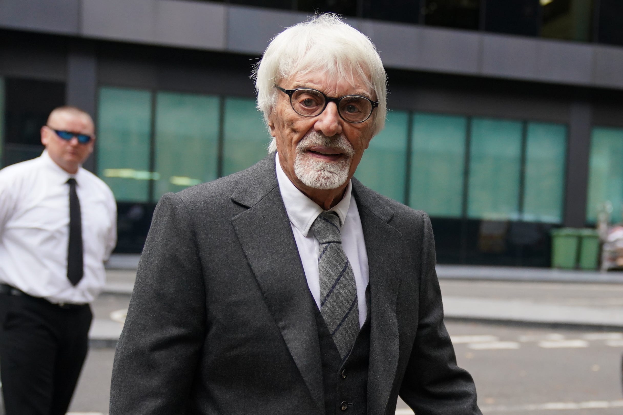 Bernie Ecclestone arrives at Southwark Crown Court (Victoria Jones/PA)