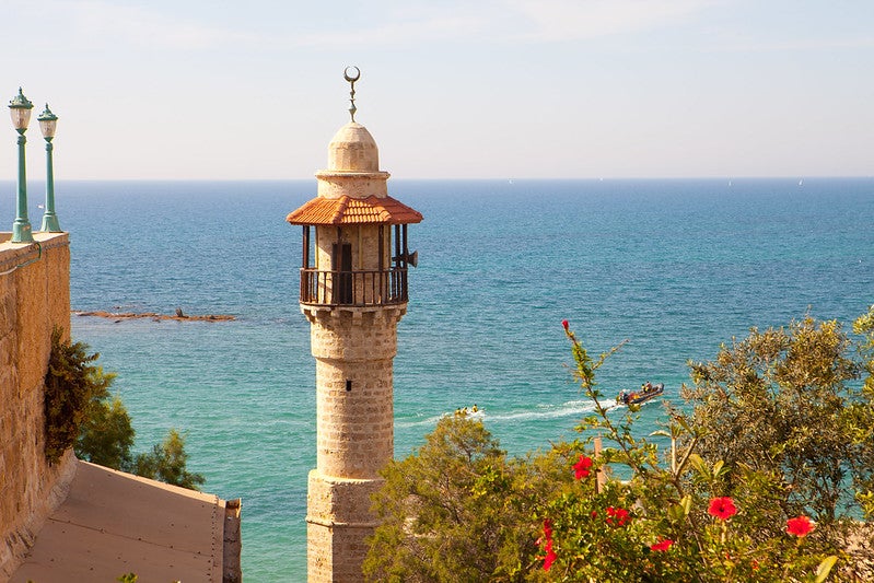 Views to the Mediterranean Sea from Old Jaffa