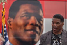 Herschel Walker rants about crime and inflation in bid to deflect from abortion scandal