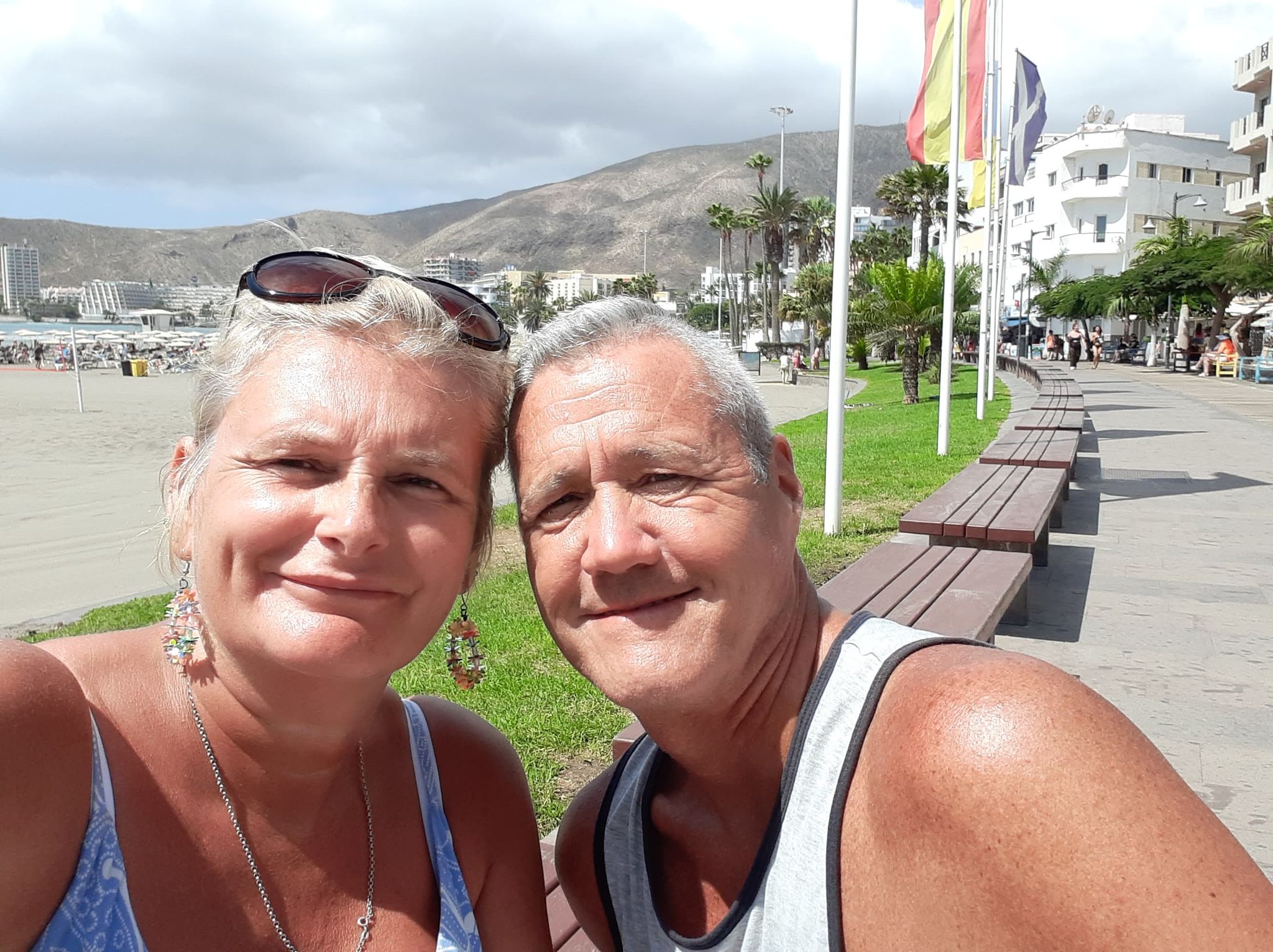 Nicola and Mark had just spent a holiday in Tenerife