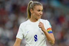 Captain Leah Williamson out of England Lionesses squad due to injury as Nikita Parris returns