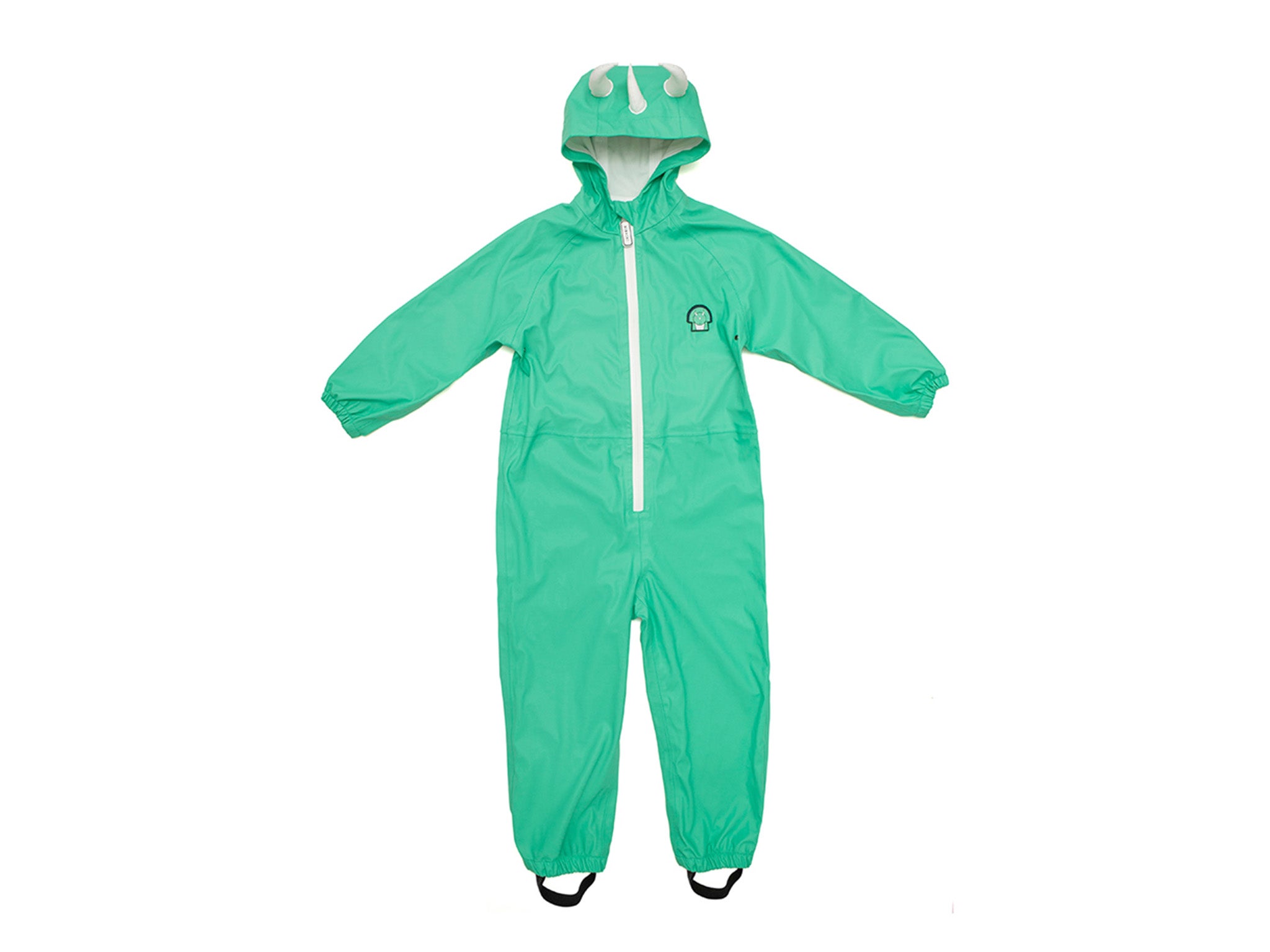 Boys Girls All in One Waterproof Suit Raincoat with Reflective Strip CAMLAKEE Childrens Puddle Suits 