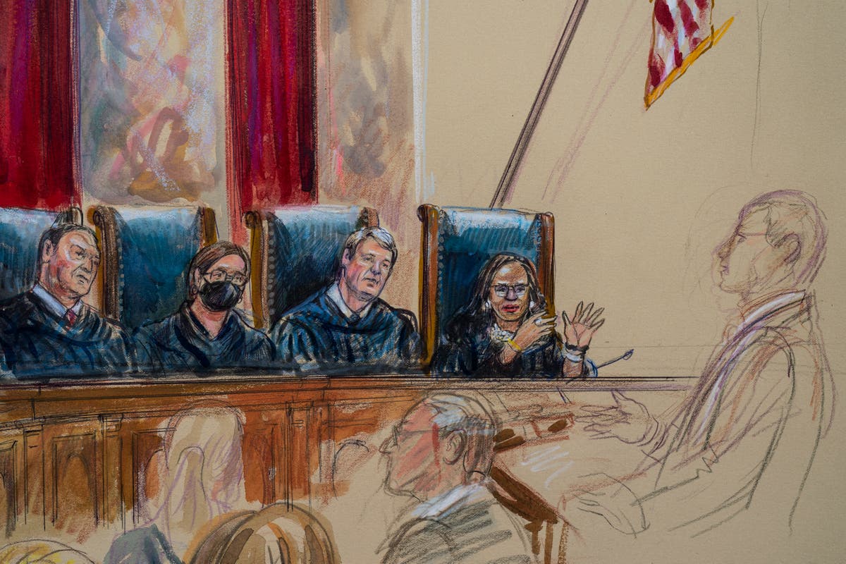 Supreme Court Justice Ketanji Brown Jackson pummels Alabama attorneys over &lsquo;race blindness&rsquo; in major voting rights case