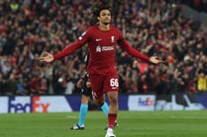 ‘People say things’: Trent Alexander-Arnold responds to critics after aiding Liverpool win