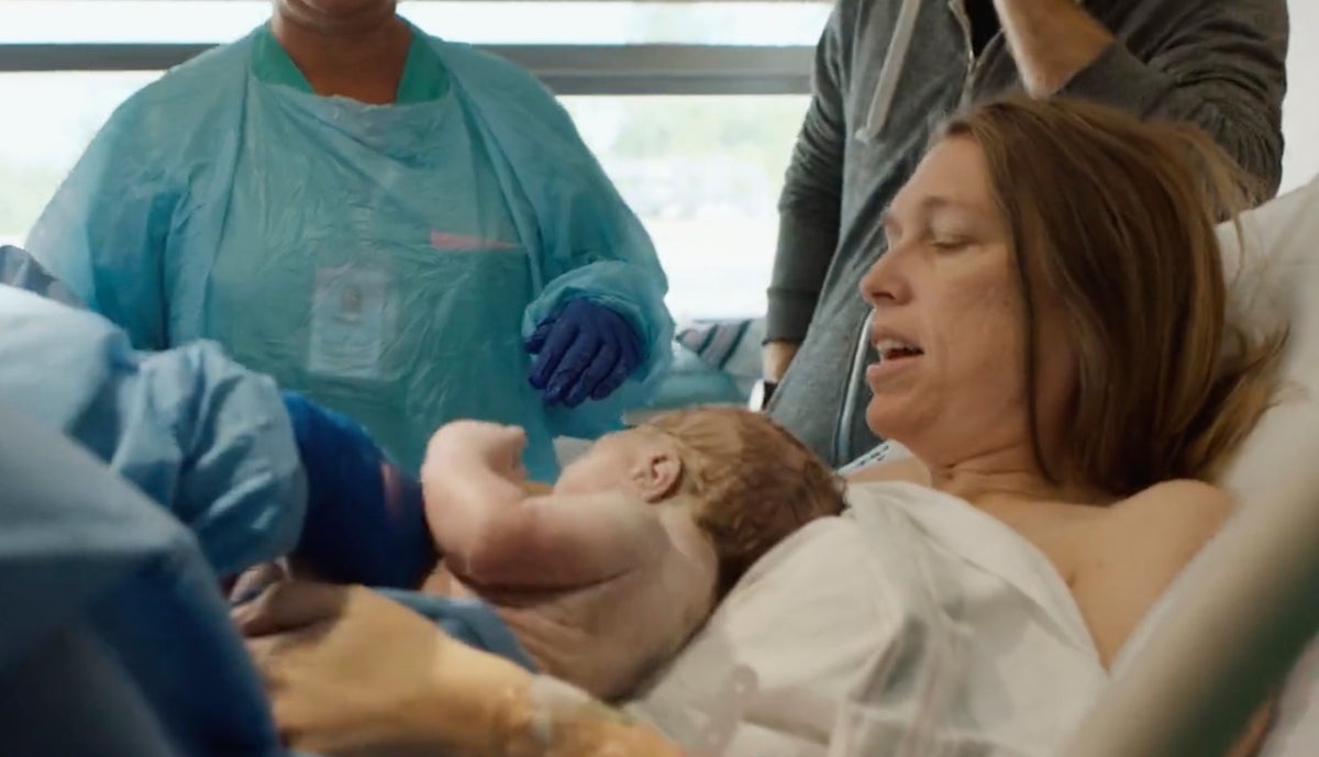 Louisiana US House challenger’s ad shows her giving birth