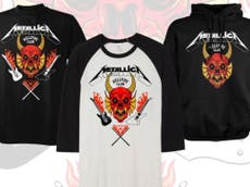 Metallica release Stranger Things X Hellfire Club merchandise