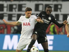 Tottenham set Champions League challenge after Frankfurt stalemate