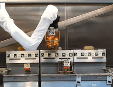 Robot chefs find work in fast food chains hit by labour shortages
