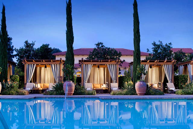 <p>The pool at the Rancho Bernardo Inn, Rancho Bernado</p>